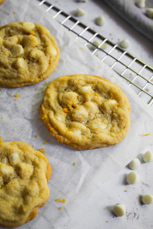 fullcravings:Orange Creamsicle Cookies