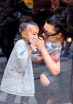 jumexpeachnectar:  gymhoe:  kickinitwithkatiki:  The many faces of North West- 9/7