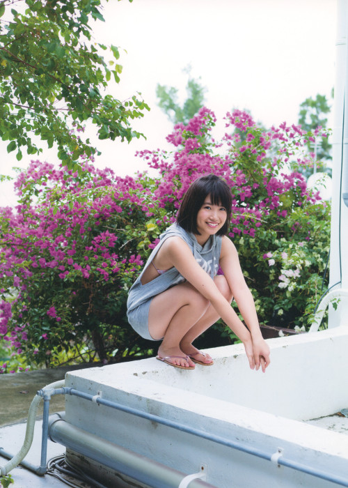 voz48reloaded:  Tomonaga Mio 1st Photobook 「Hinata」