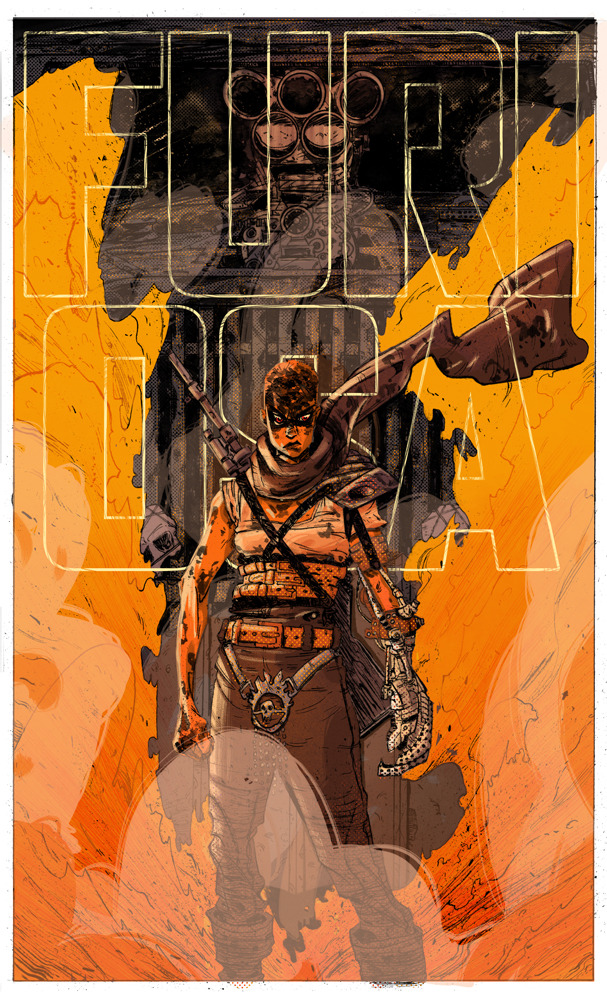 rlopezortiz:  Totally late to this party, but here’s my Imperator Furiosa tribute. 