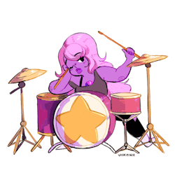 vickisigh:  Relaxed jam sesh with Amethyst!