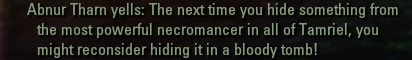 sleeplesstuesday:I have a folder labled ‘ESO Sass’ for moments like this. Between Abnur being a sass