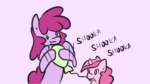 letsaskberrypunch:  Well, it’s quite bothersome to some other ponies, heeheehee…  X3