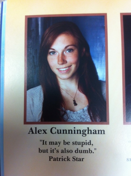 the-real-dsandman:these-lumping-lumps:After going through my yearbook today, I’ve determined these people will go far in