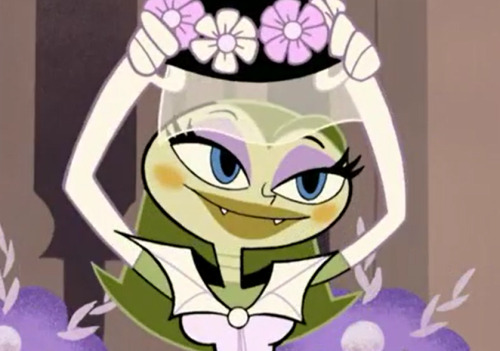 princesscallyie:  Some character parallels for Lord DominatorXTammy (Taminator) since yall know I don’t crossover ship blindly or without a reason why they wouldn’t fit Both are evil green hot alien babes Both were featured in wedding dresses Both