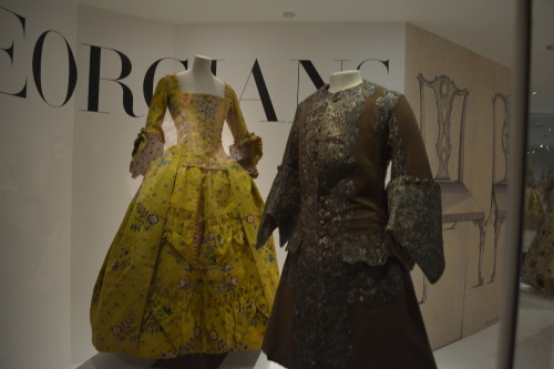 southcarolinadove: coronaaustrinacostumes: Photographs of 18th century garments on display from the 