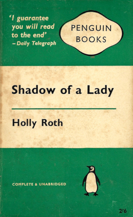 Shadow Of A Lady, by Holly Roth (Penguin, adult photos