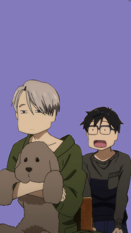 imagine-ice-babes:Yuri on Ice Lockscreens !For iPhone 6/7 please like/reblog if you use!reminder to 