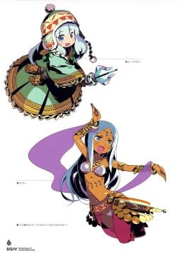 Etrian Odyssey IV Artbook