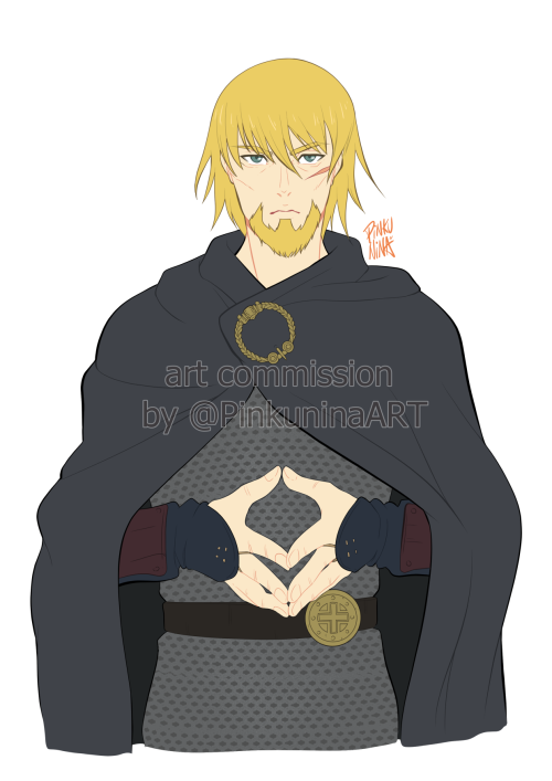 Flat color commission of Canute from Vinland SagaThank you for trusting me again!, I really enjoyed 