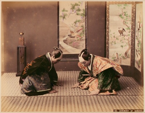 vintagemarlene: samurai, late 19th century (www.vintag.es)