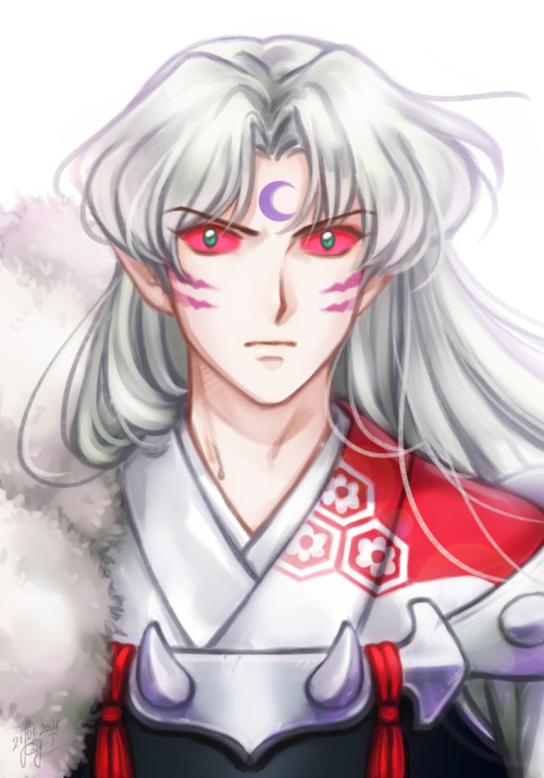 kay-i:Which Lord Sesshomaru are you today? Art © MeCharacter © Rumiko Takahashi