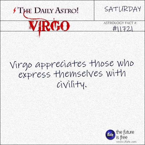 dailyastro:  Virgo 11721: Check out The Daily Astro for facts about Virgo.