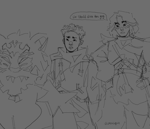 Some Drawings After Watching The Dragons Rising Season Three Teaser.