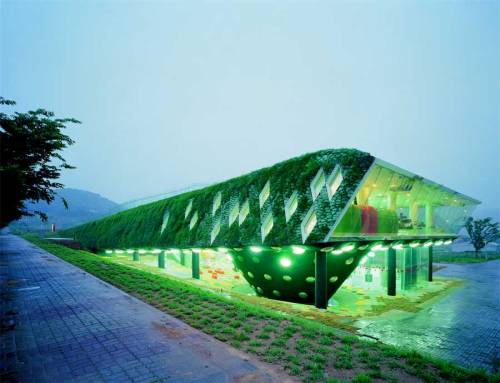 modernizing:  Dalki Theme Park + Shop by SLADE ARCHITECTURE in Heyri, South Korea. Photographed by Yong Kwan Kim. 