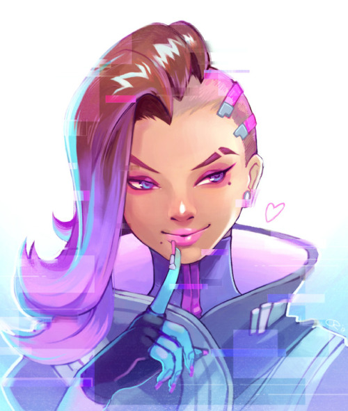 chocorobots:Sombra work warmup. If this is you just warming up, oh boy I can’t wait to see you on fi