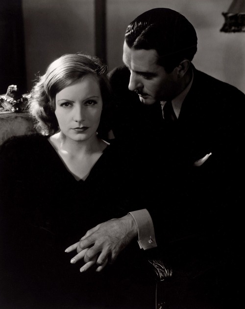 silentsandbeyond: Greta Garbo and John Gilbert.Portrait by Edward Steichen, 1928