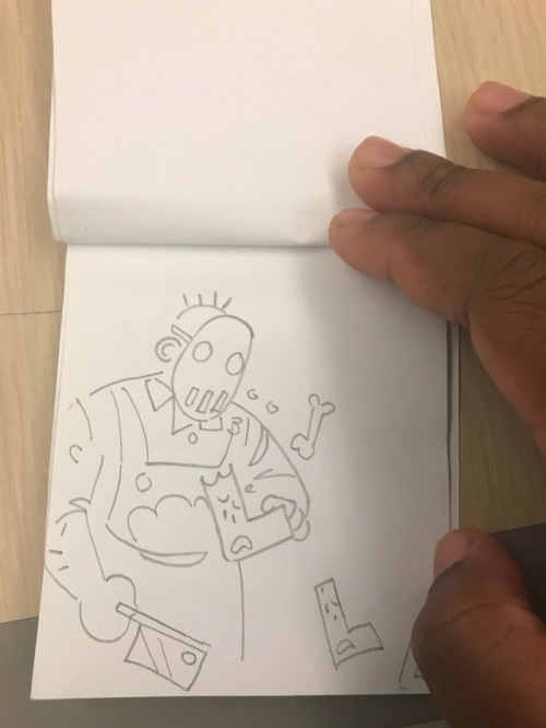 1 minute art challenge in class