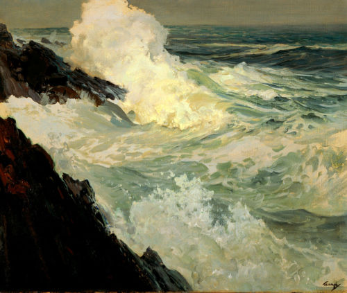  Frederick Judd Waugh (September 13, 1861 in Bordentown, New Jersey – September 10, 1940) was an Ame