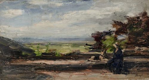 Rheinland-Pfalz    -    Max Slevogt , c.1900.German, 1868-1932Oil on canvas