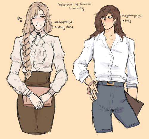 shweezyliz: Cells at Work University!AU  aasdfal something me and my peeps (@gaycalculator) wer