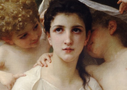 L'Eveil du Coeur, 1892 (detail) William-Adolphe Bouguereau.