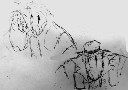 Ferryman On My Mind ( Pls Ignore The Splotches I Did This On My Math Homework LMAO )