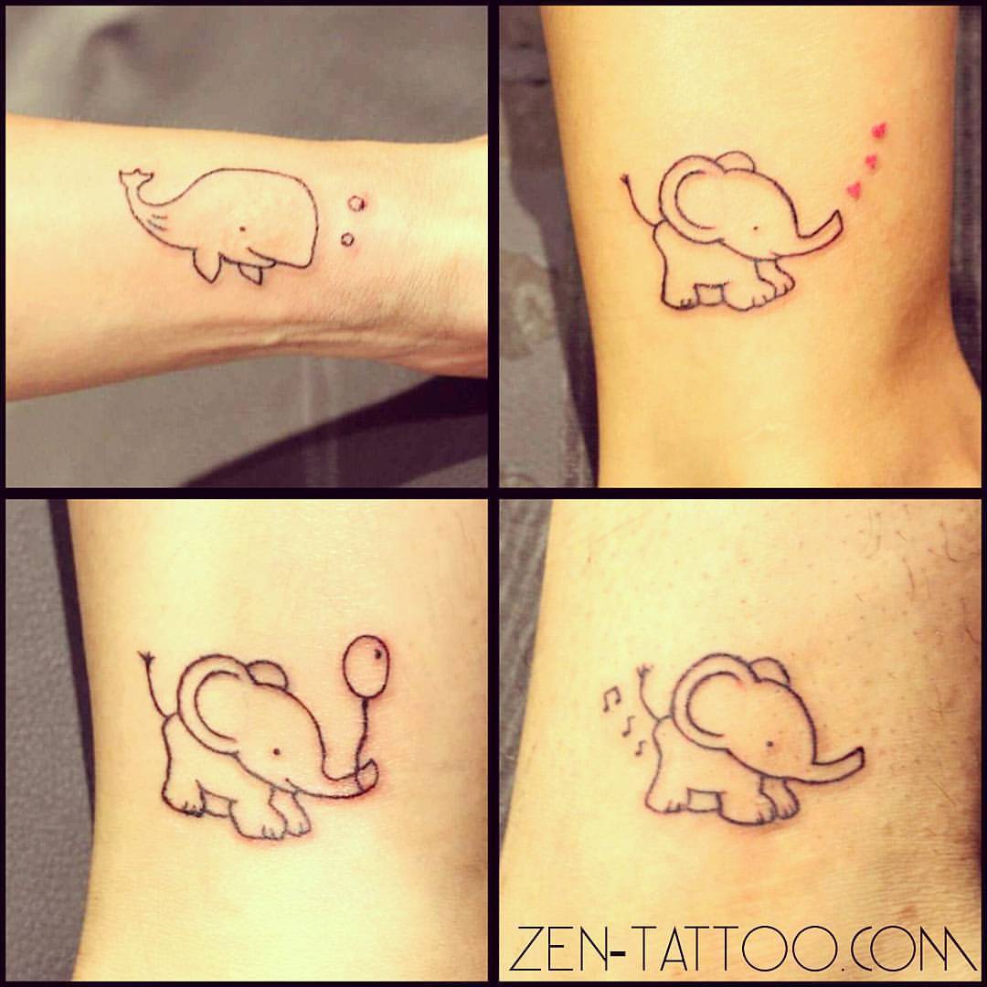 20 best motherhood elephant family tattoo ideas for women  Tukocoke