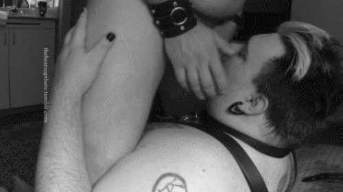 cubcakeporn:  After a little bit of puppy play time with my friend Adam in Chicago,