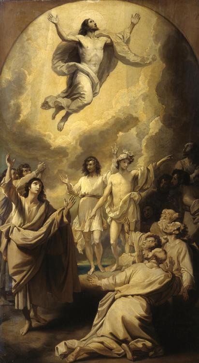 Sketch for ‘The Ascension’, Benjamin West, 1782, TatePresented by the Art Fund 1945Size: support: 12