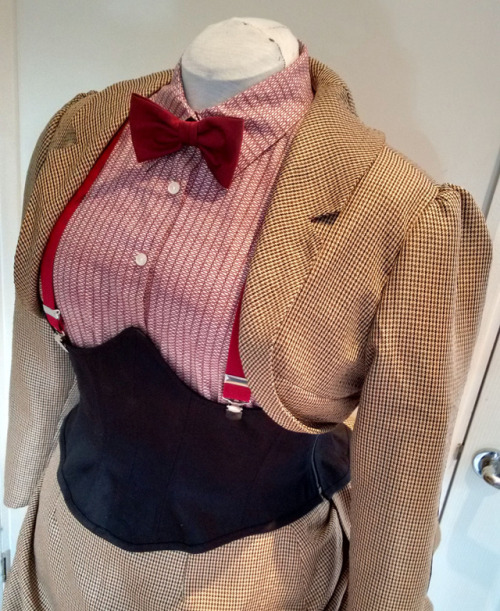 Customer special order - Steampunk 11th Doctor costumewww.frockasaurus.com