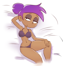 cubedcoconut:  More Enid sketches from my