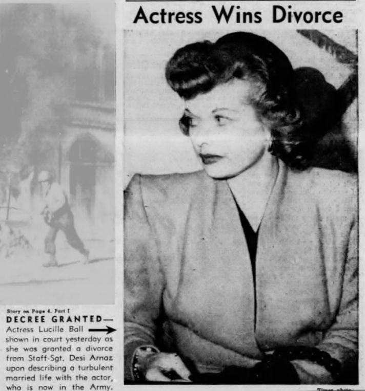 Papermoon Loves Lucy — LUCY & DESI: DIVORCED! Papermoon Loves Lucy — LUCY & DESI: DIVORCED!