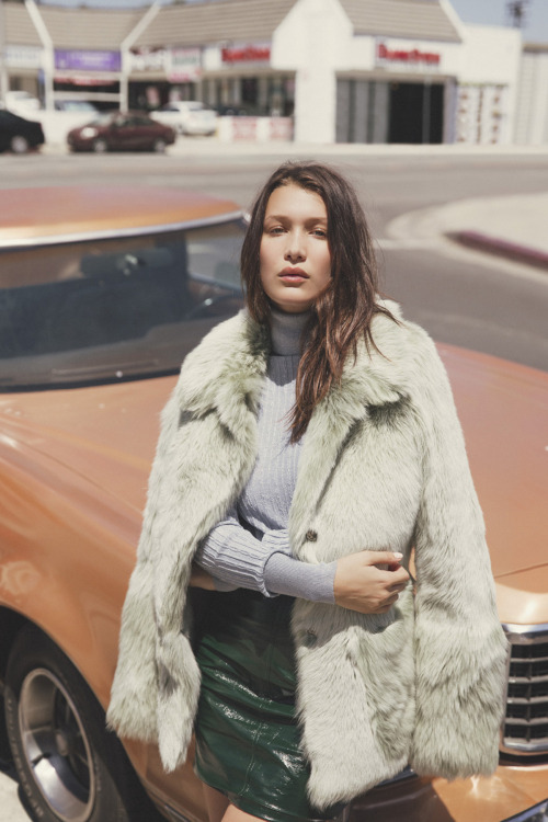 senyahearts:  Bella Hadid by Ben Rayner for Wonderland Magazine, September/October 2015    