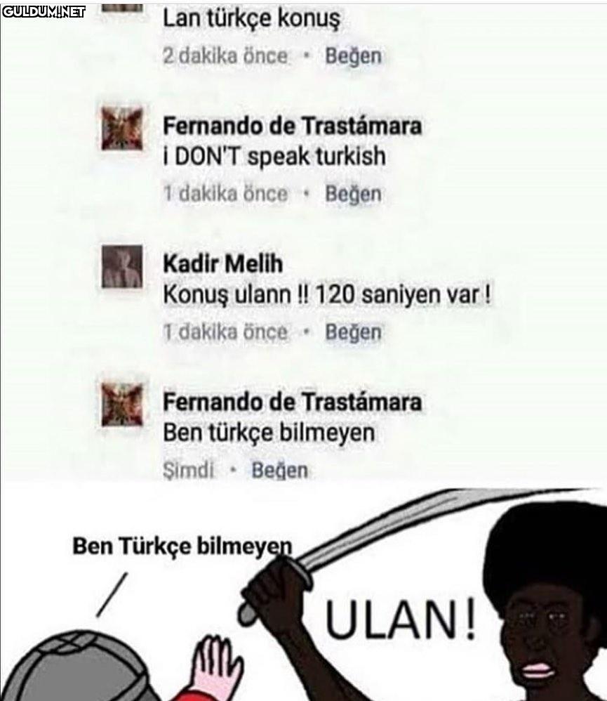 Korkutarak Türkçe öğretmek...