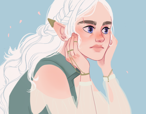 My half elf druid.   // ig: mello.bird