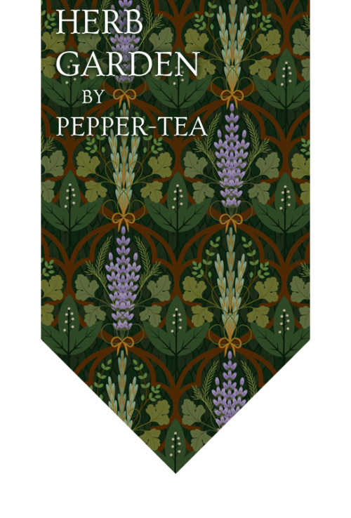 An entry for Spoonflower’s “Herb Garden” Contest. Check out other entries here. If