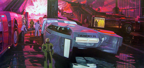 Illustration Style 06:   Syd Mead