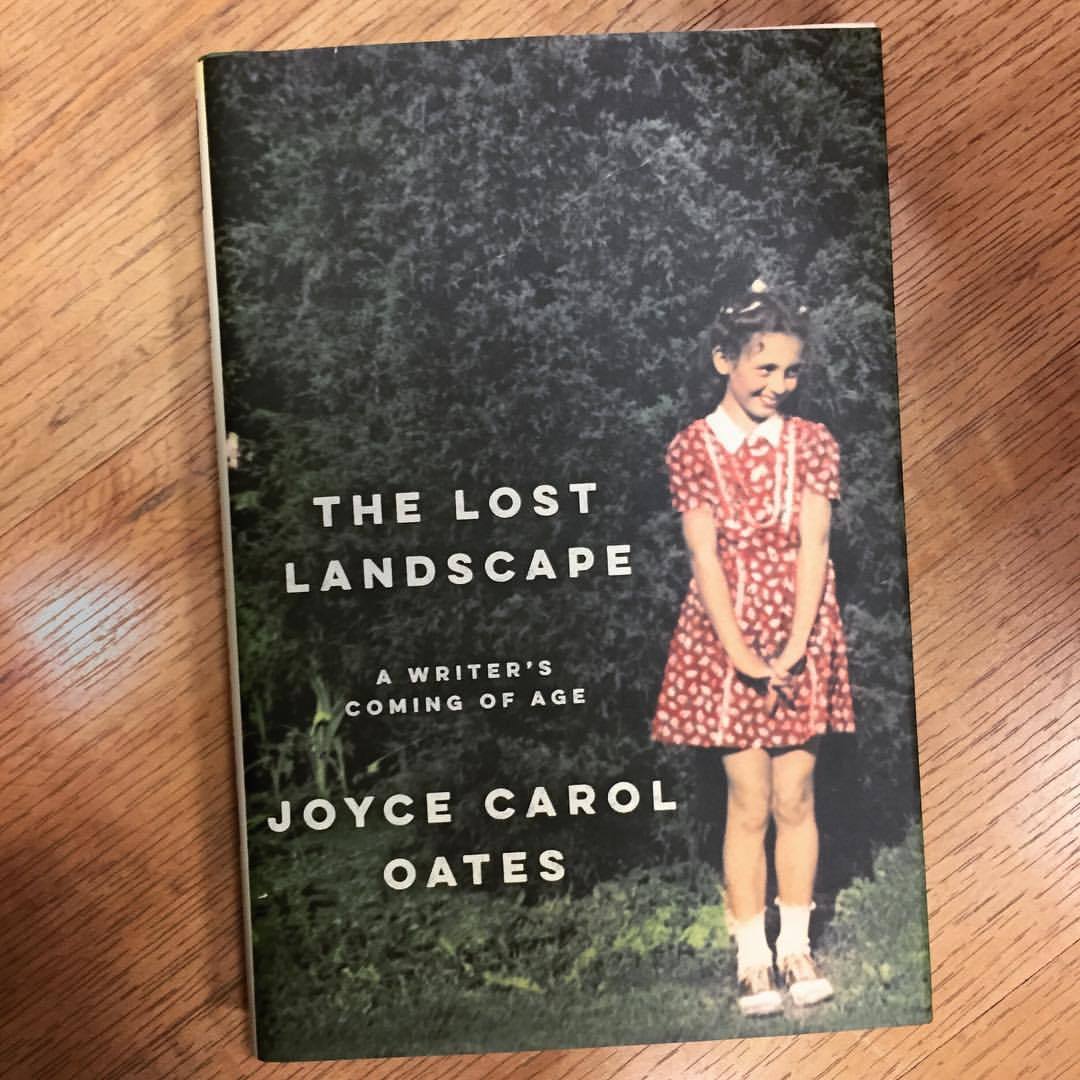 bookpeopleaustin:
“ THE LOST LANDSCAPE: A Writer’s Coming of Age by Joyce Carol Oates
JCO explores the world through the eyes of her younger self and reveals her nascent experiences of wanting to tell stories about the world and the people she meets....