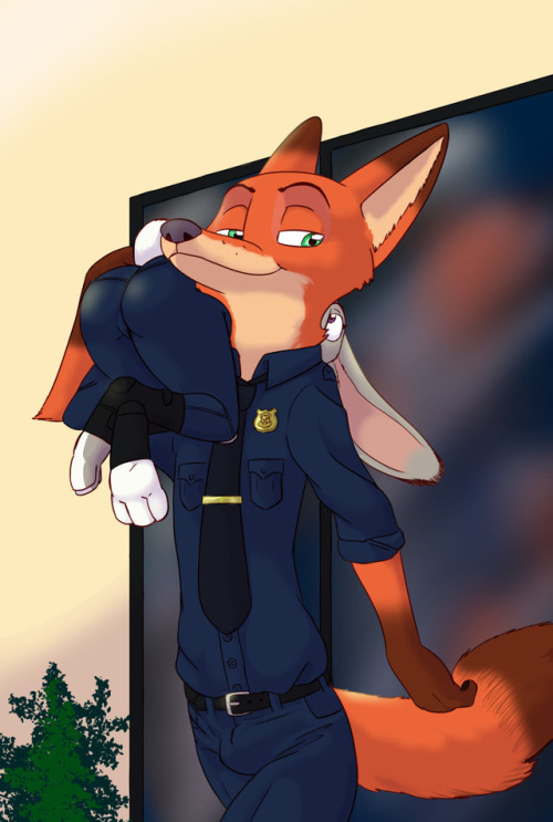 wildedushfox:  WildeHopps smut  December 8th, 2017