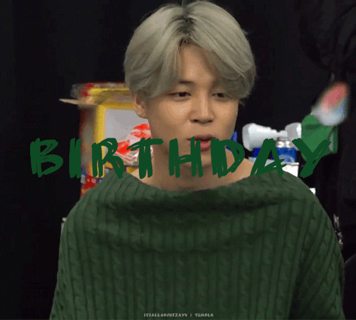 HAPPY BIRTHDAY TO ONE OF MY FELLOW 95ER, PARK JIMIN 🎉❤ (13.10.1995)