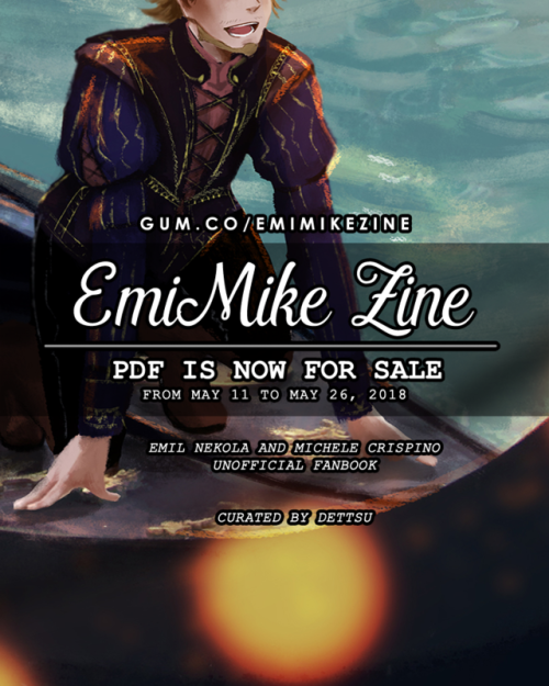 Featured artist: @hana-tox​The #EmiMikeZine PDF is now up for sale!⇢ EmiMike Zine PDF ⇠PHYSICAL COPI