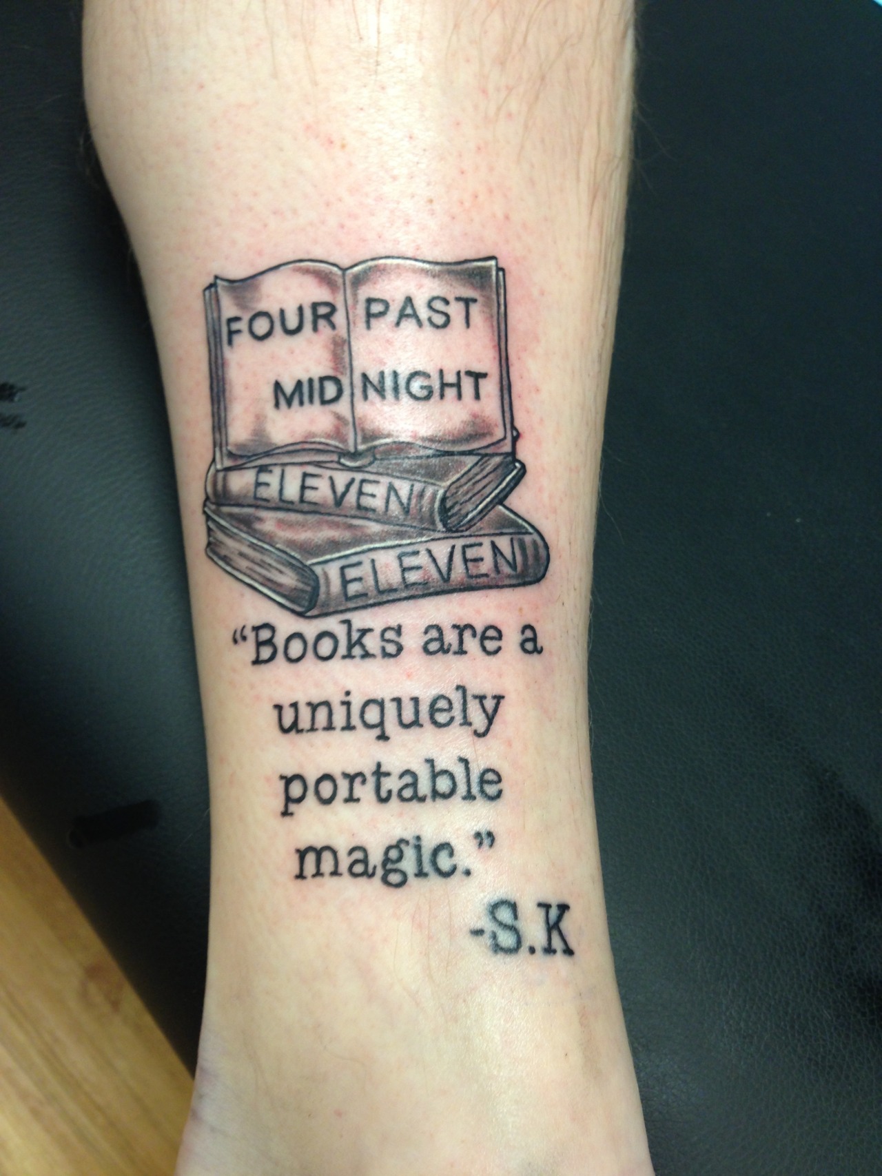 40 Amazing Book Tattoos for Literary Lovers  TattooBlend