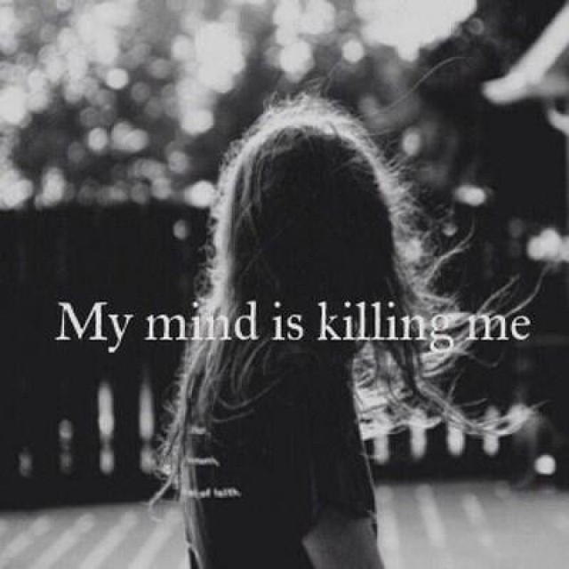 My mind should shut up. #shutup #depressed #depression #worthless #anxiety #anything #sad #upset #music #lyrics #songs #my #mind #is #killing #me #late #whatever