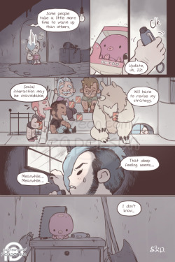 sweetbearcomic: Support Sweet Bear on Patreon -&gt; patreon.com/reapersun ~Read from beginning~ &lt;-Page 26 - Page 27 - Page 28-&gt; And that’s it for this chapter! This is the end of the comics that I printed in the preview volume I’ve been selling