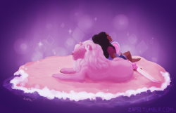 zapsi:Stevonnie and Lion 