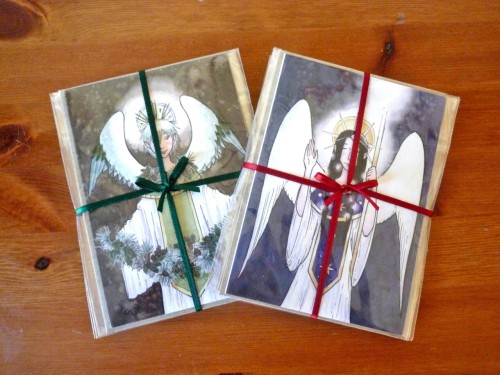 Remember Those Christmas Cards I Posted Last Year? I Decided To Print A Few To Sell In These Little Bundles!