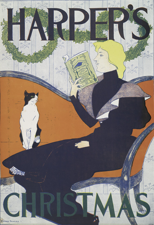 Harper’s ChristmasEdward Penfield (American; 1866–1925)Published: November 1894 by Harper &amp; Brot