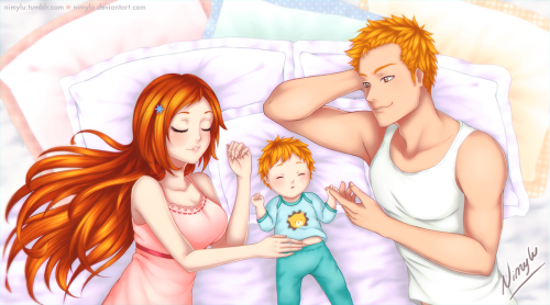 nimylu:I’m late but, this is my little present for the princess ~✻ Happy Birthday Orihime Kurosaki! 