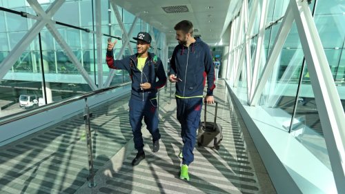 fzneymar:  29/09/2014 Trip to Paris   Photo by MIGUEL RUIZ-FCB